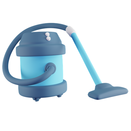 Vacuum Cleaner  3D Icon