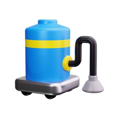 Vacuum Cleaner  3D Icon