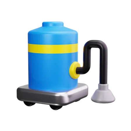 Vacuum Cleaner  3D Icon