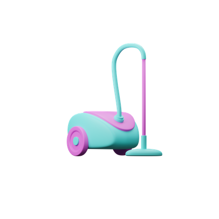 Vacuum Cleaner  3D Illustration