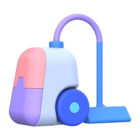 Vacuum cleaner  3D Illustration