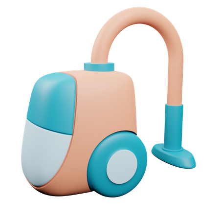 Vacuum Cleaner  3D Illustration