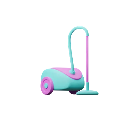 Vacuum Cleaner  3D Illustration