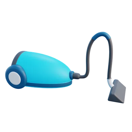3 D Vacum Cleaner With Isolated Background 3D Icon
