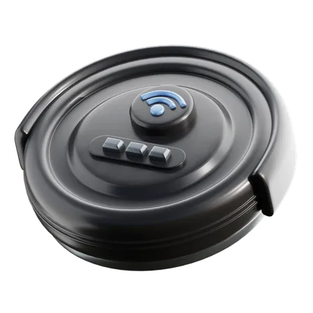 Vacuum Robot  3D Icon