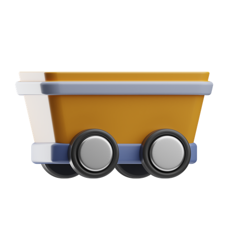 Vagão  3D Icon