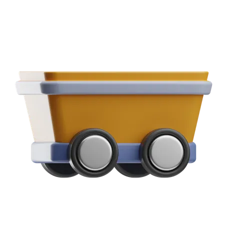 Vagão  3D Icon