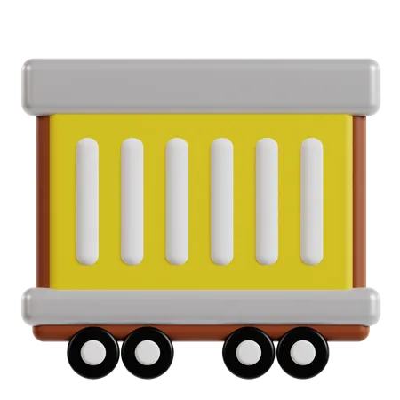 Vagão ferroviário  3D Icon