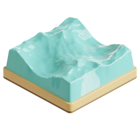 Vagues  3D Icon