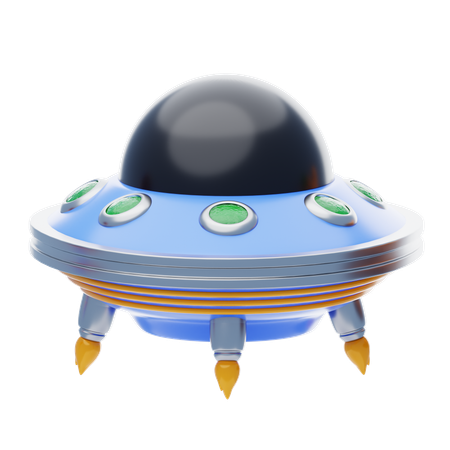 Vaisseau extraterrestre  3D Icon