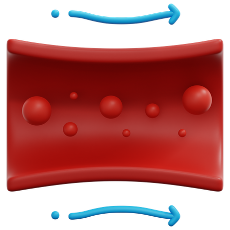 Vaisseau sanguin  3D Icon