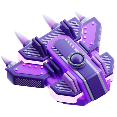 Vaisseau spatial  3D Icon