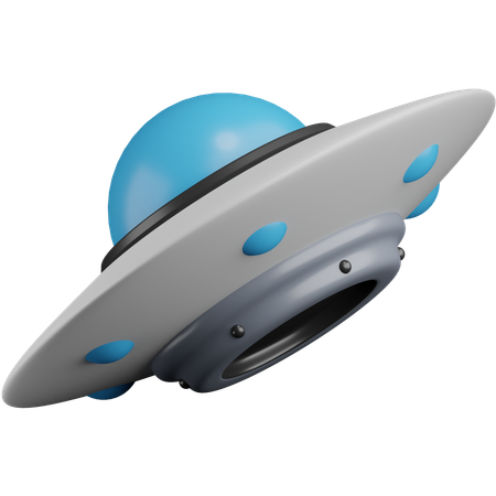 Vaisseau spatial extraterrestre  3D Icon