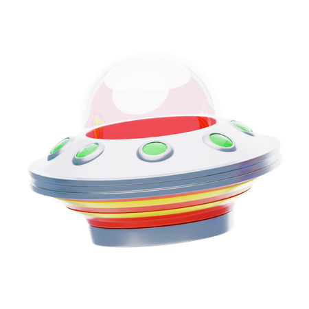 Vaisseau spatial extraterrestre  3D Icon