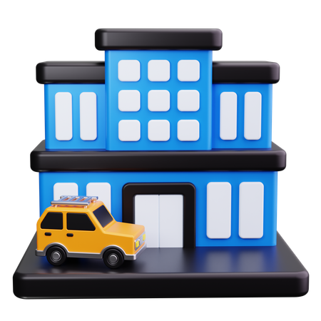 Transporte  3D Icon