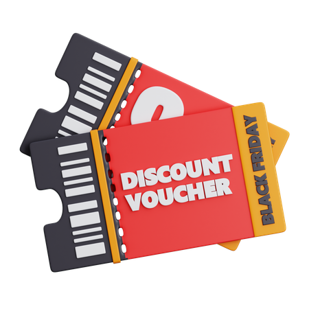 Voucher de desconto  3D Icon