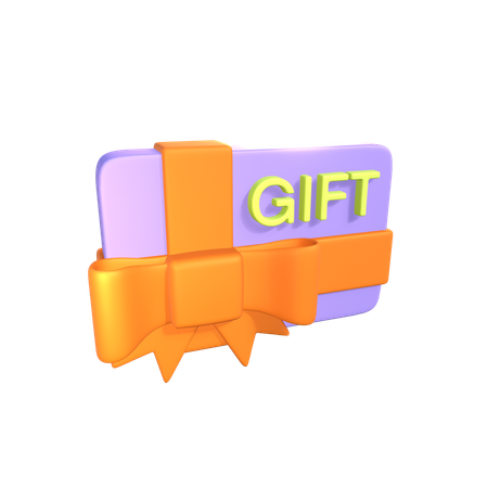 Voucher de presente  3D Icon