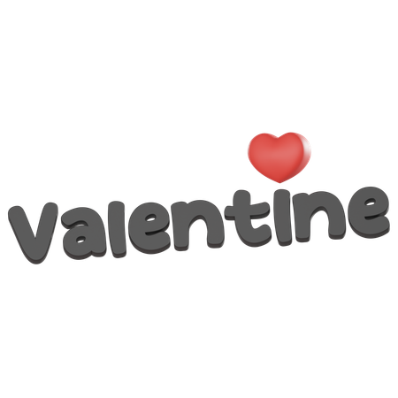 Valentine  3D Icon