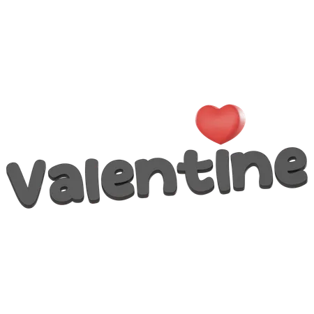 Valentine  3D Icon