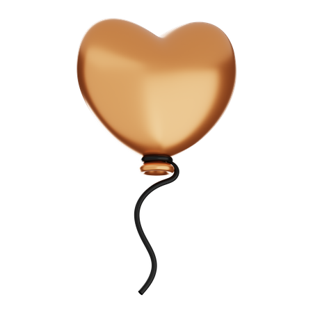 Valentine Balloon  3D Icon