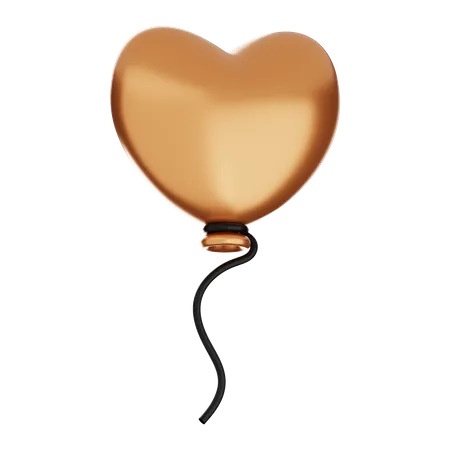 Valentine Balloon  3D Icon