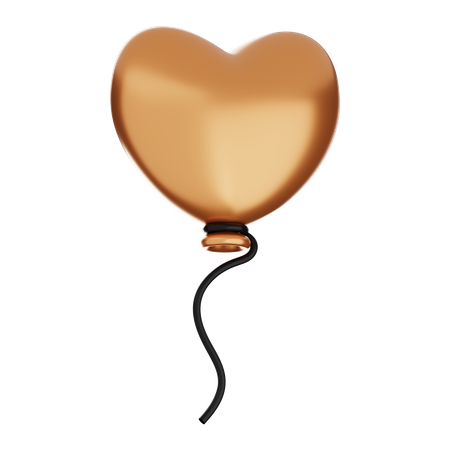 Valentine Balloon  3D Icon