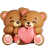 Valentine Bear Hugging