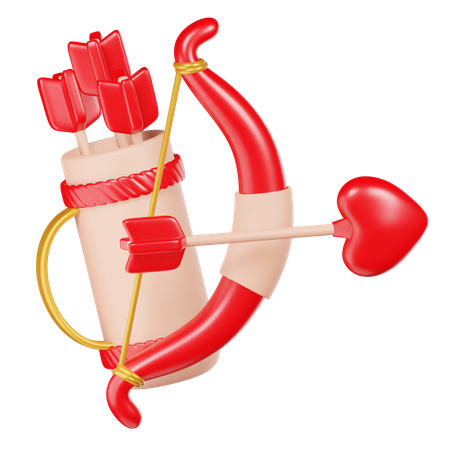 Valentine Bow  3D Icon