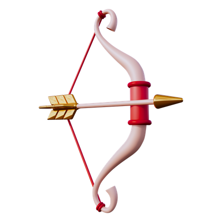 Valentine Bow  3D Icon