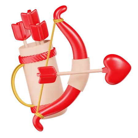 Valentine Bow  3D Icon