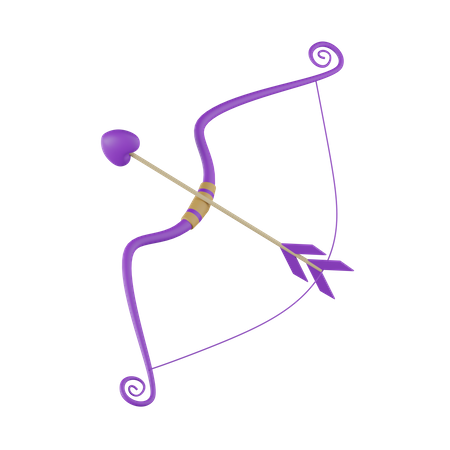 Valentine Bow  3D Icon