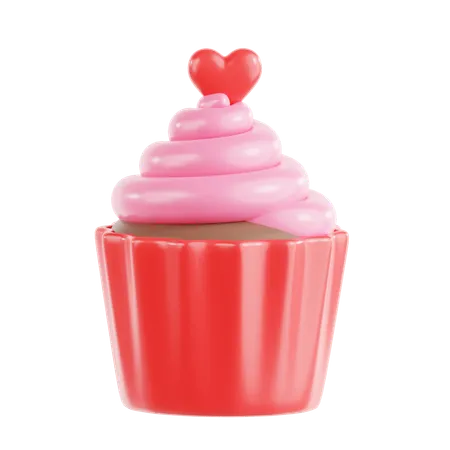Valentine Cake  3D Icon