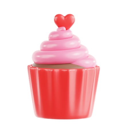 Valentine Cake  3D Icon