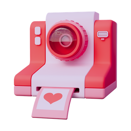 Valentine Camera  3D Icon