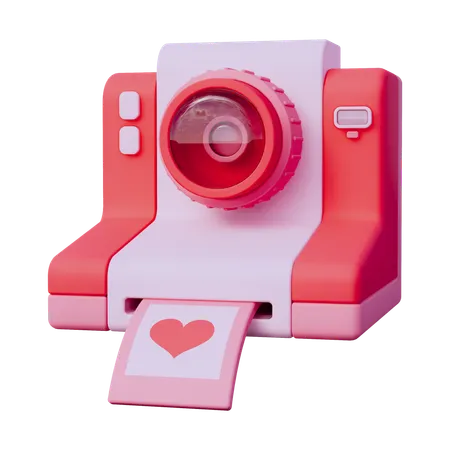 Valentine Camera  3D Icon