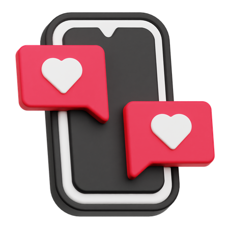 Discussion de la Saint-Valentin  3D Icon