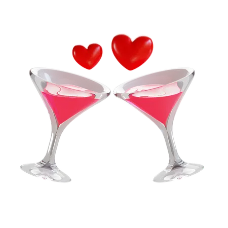 Valentine Cheers  3D Icon