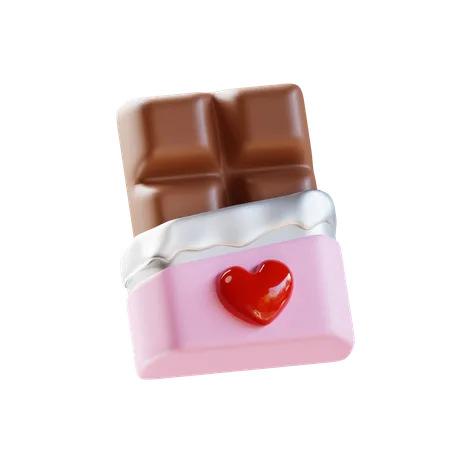 3 D Render Valentines Day Valentine Chocolate 3D Icon