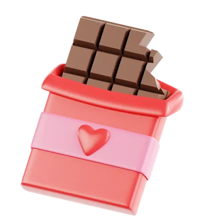 Valentine Chocolate  3D Icon