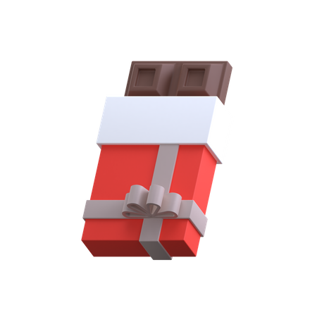 Valentine Chocolate  3D Icon