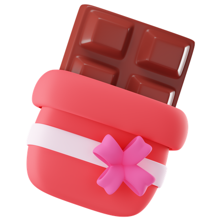 Valentine Chocolate  3D Icon