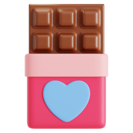 Valentine Chocolate  3D Icon