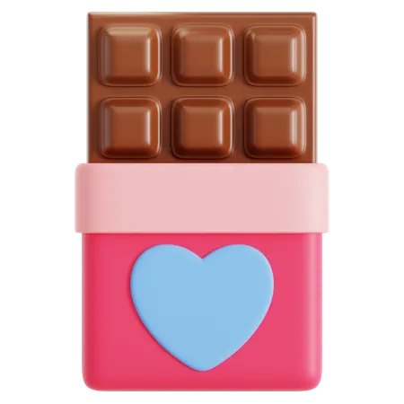 Valentine Chocolate  3D Icon