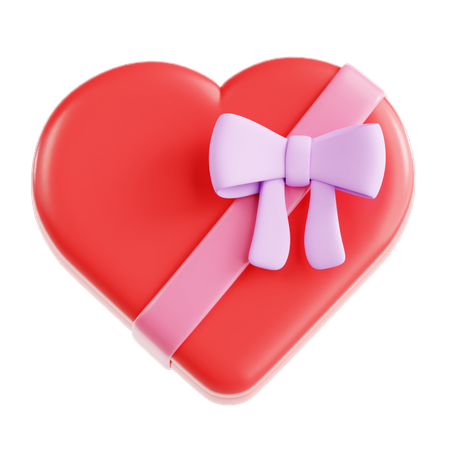 Valentine Chocolate Box  3D Icon