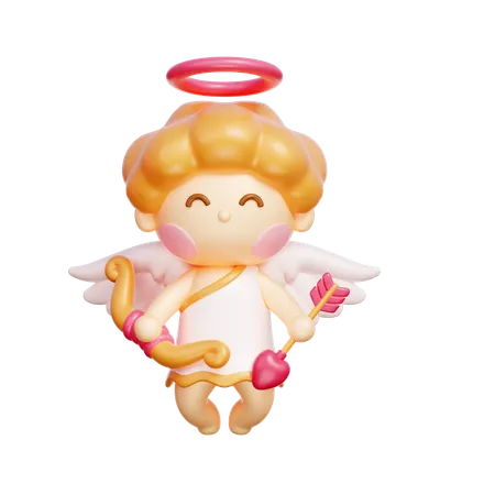 Valentine Cupid  3D Icon