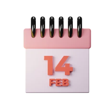 Valentine Date  3D Icon