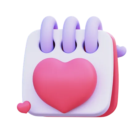 バレンタインデー  3D Icon