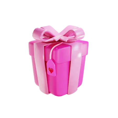3 D Render Valentine Gift 3D Icon