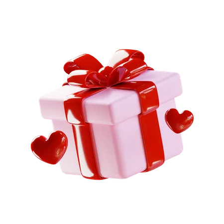 3 D Render Valentines Day Valentine Gift 3D Icon