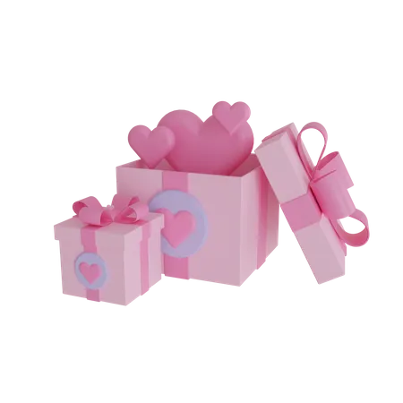 Valentine Gift  3D Icon